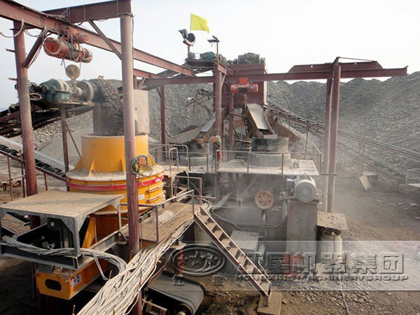 制砂生產(chǎn)線客戶(hù)現(xiàn)場(chǎng)