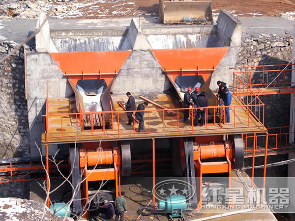 制砂生產線安裝現(xiàn)場