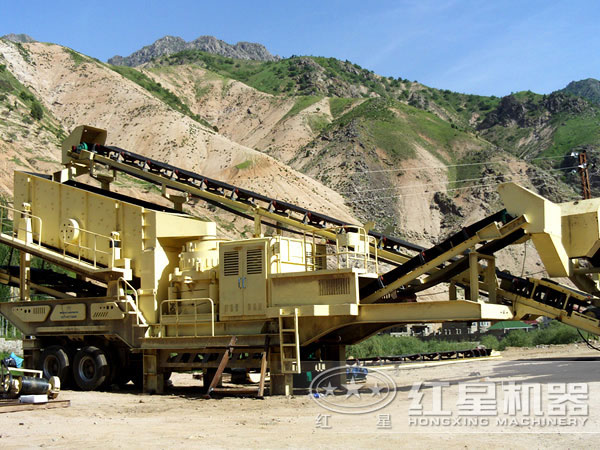 車載移動制砂機生產(chǎn)現(xiàn)場 車載移動制砂機生產(chǎn)現(xiàn)場