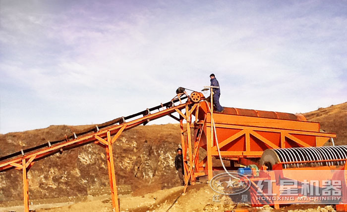 錳礦磁選生產線生產現(xiàn)場