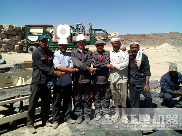 備受用戶(hù)喜愛(ài)的移動(dòng)式制砂機(jī)