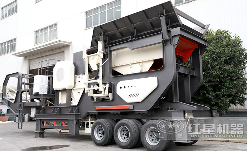 輪胎式建筑垃圾破碎機實拍 輪胎式建筑垃圾破碎機實拍