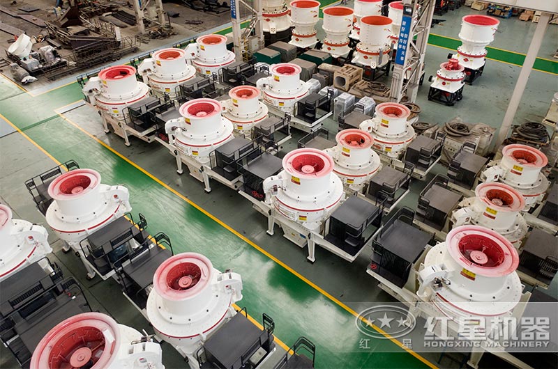 紅星鵝卵石制砂機廠家車間實拍 紅星鵝卵石制砂機廠家車間實拍