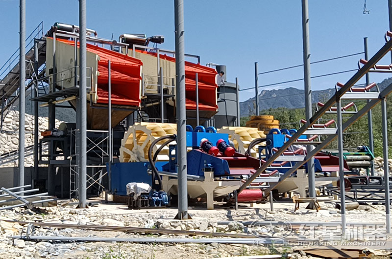 洗沙設備搭配細沙回收一體機設備實拍 洗沙設備搭配細沙回收一體機設備實拍
