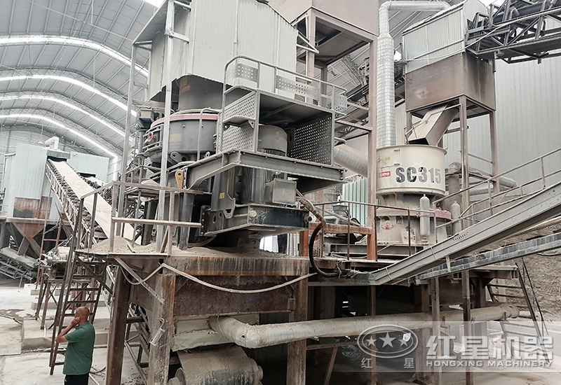 鄂破+圓錐破+沖擊式制砂機配置的生產(chǎn)線 鄂破+圓錐破+沖擊式制砂機配置的生產(chǎn)線