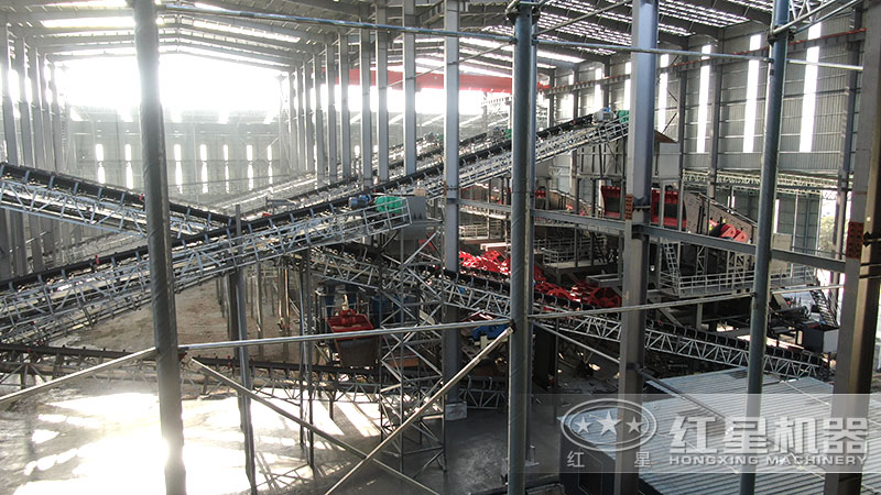 石子機(jī)生產(chǎn)線多少錢(qián)一套，附現(xiàn)場(chǎng)案例