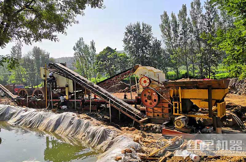 小鄂破+細(xì)碎機組成制砂生產(chǎn)線