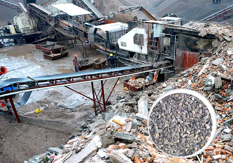 建筑垃圾的再生：一臺時產(chǎn)百噸破碎機(jī)，讓廢物變身為寶